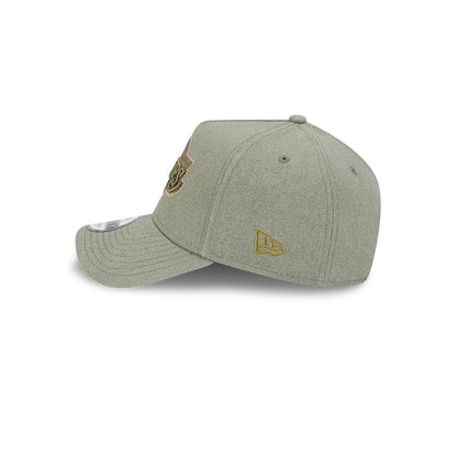 This is a LA Lakers Logo Essentials Green 9FORTY A-Frame Adjustable Cap 7