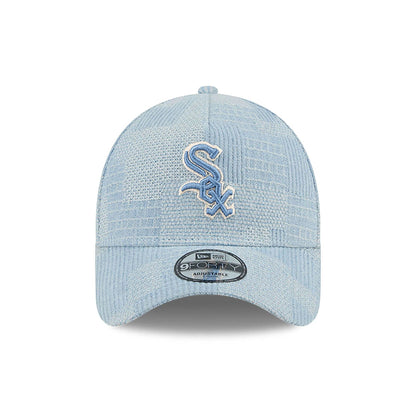 This is a Chicago White Sox Logo Essentials Open Blue 9FORTY A-Frame Adjustable Cap 3