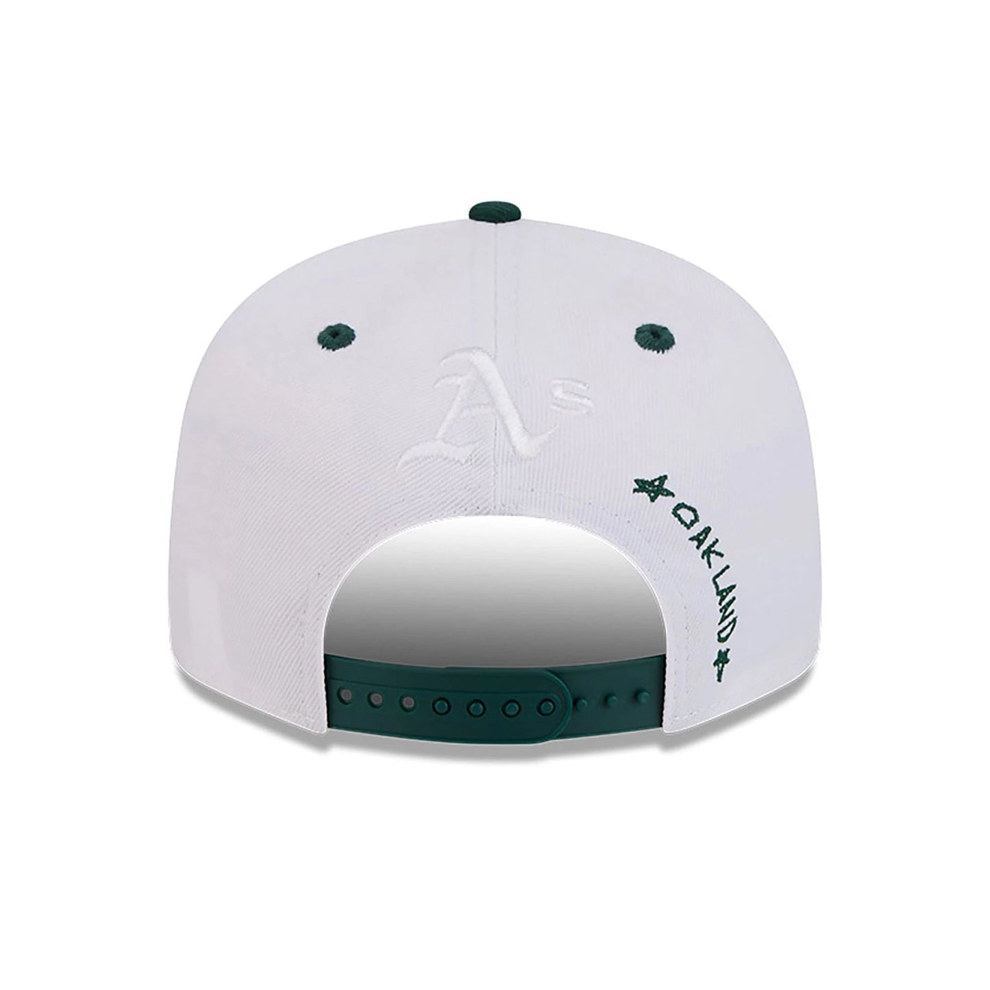 This is a Oakland Athletics Official Doodles White 9FIFTY Snapback Cap 5