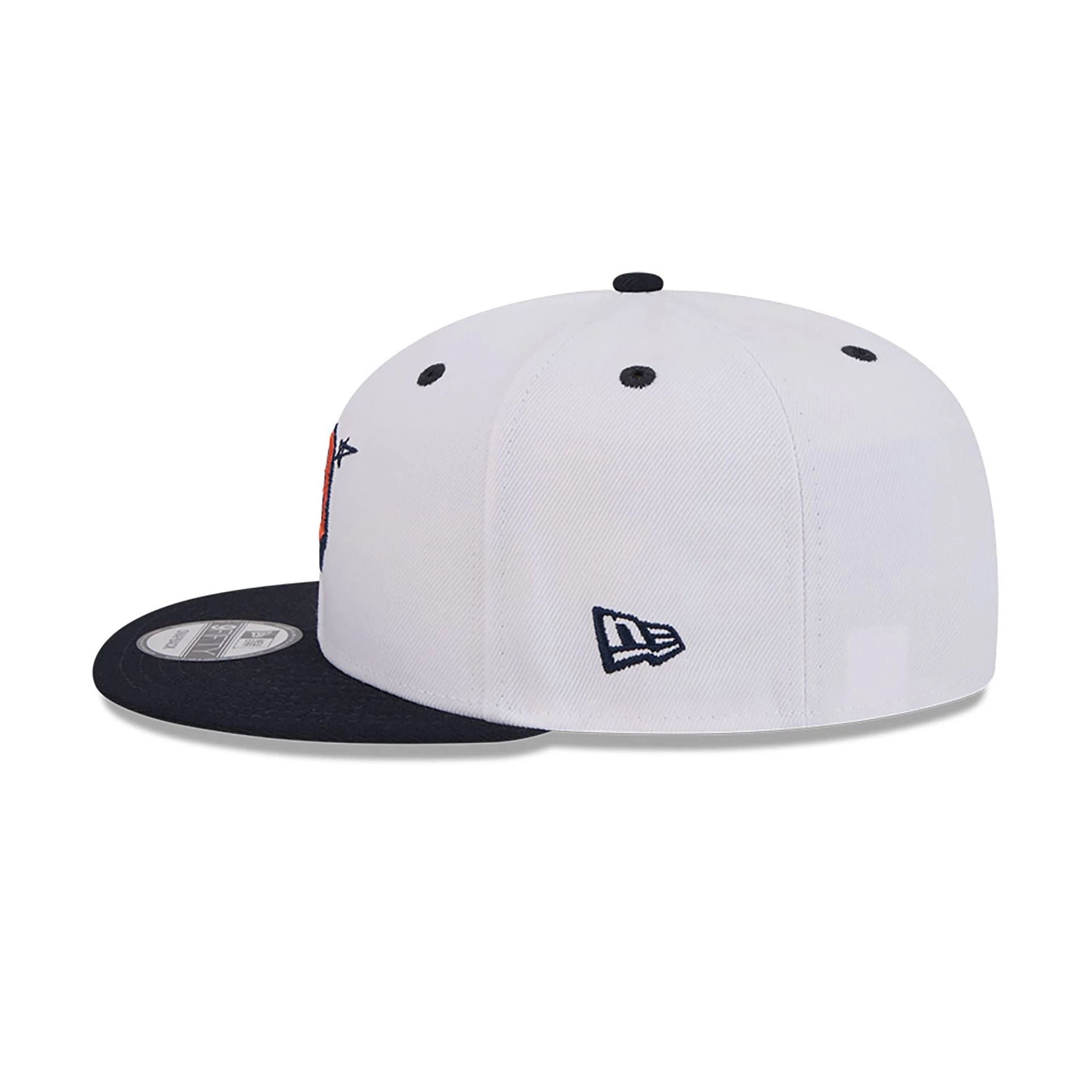 This is a Detroit Tigers Official Doodles White 9FIFTY Snapback Cap 7