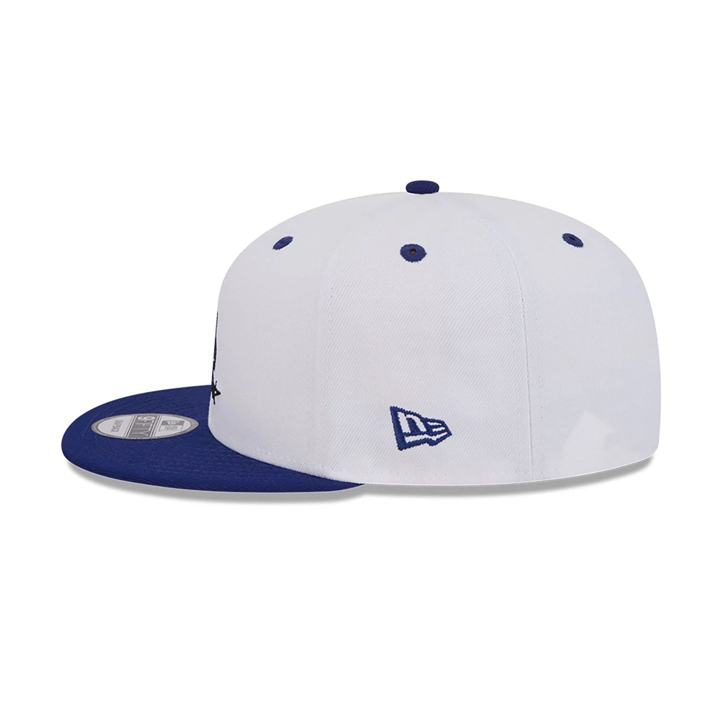 This is a LA Dodgers Official Doodles White 9FIFTY Snapback Cap 7