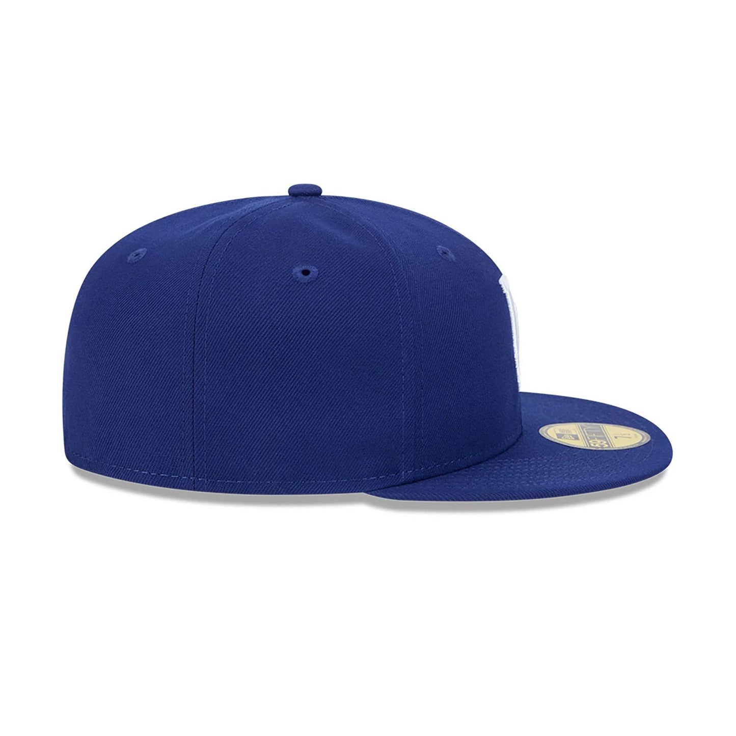 This is a LA Dodgers Team Verbiage Dark Blue 59FIFTY Fitted Cap 6