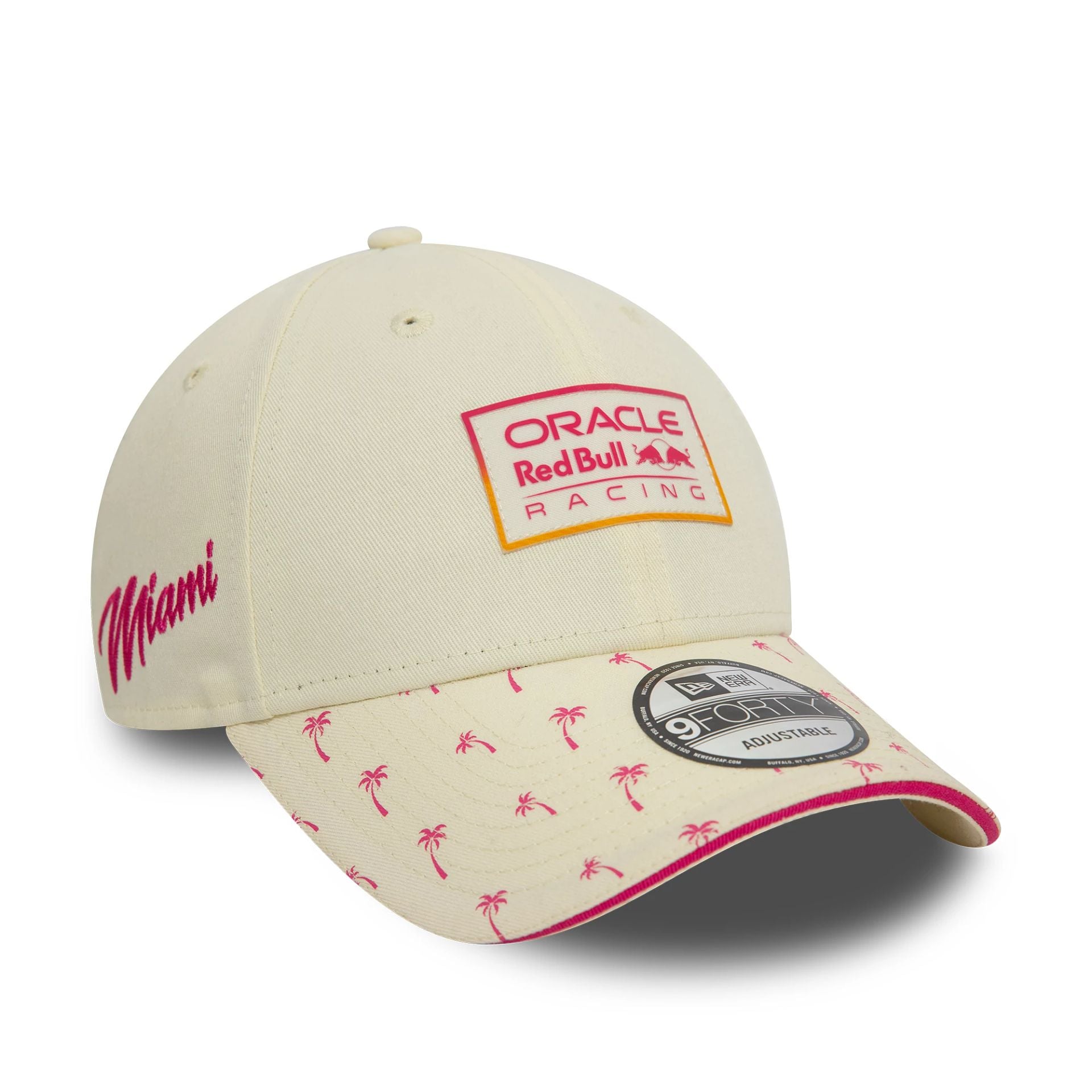 This is a Red Bull Racing Miami Off White 9FORTY Adjustable Cap 1