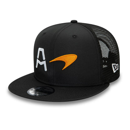 This is a McLaren Racing Arrow Indycar Essential Black 9FIFTY Snapback Cap 1