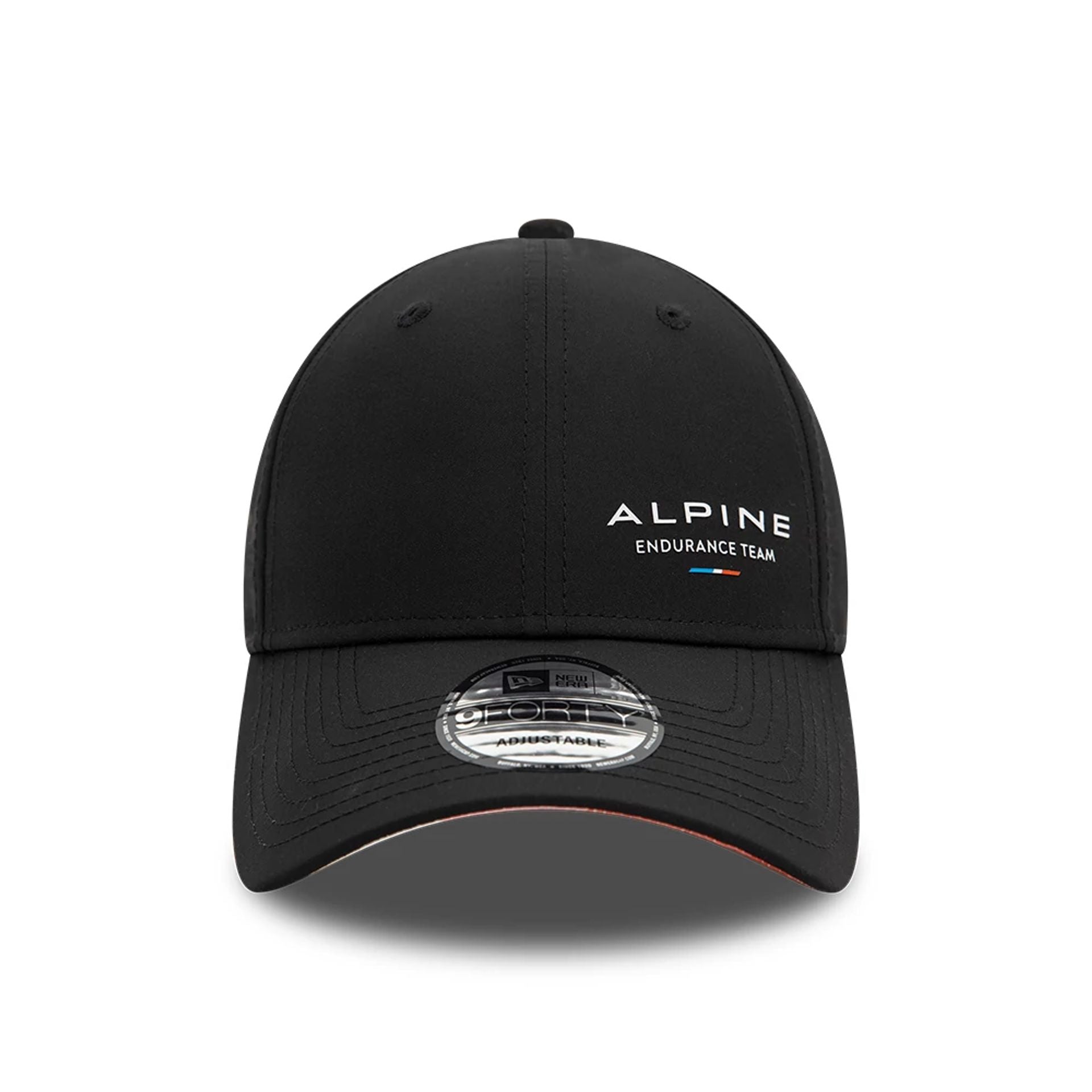 This is a Alpine Racing Tricolour Black 9FORTY Adjustable Cap 3