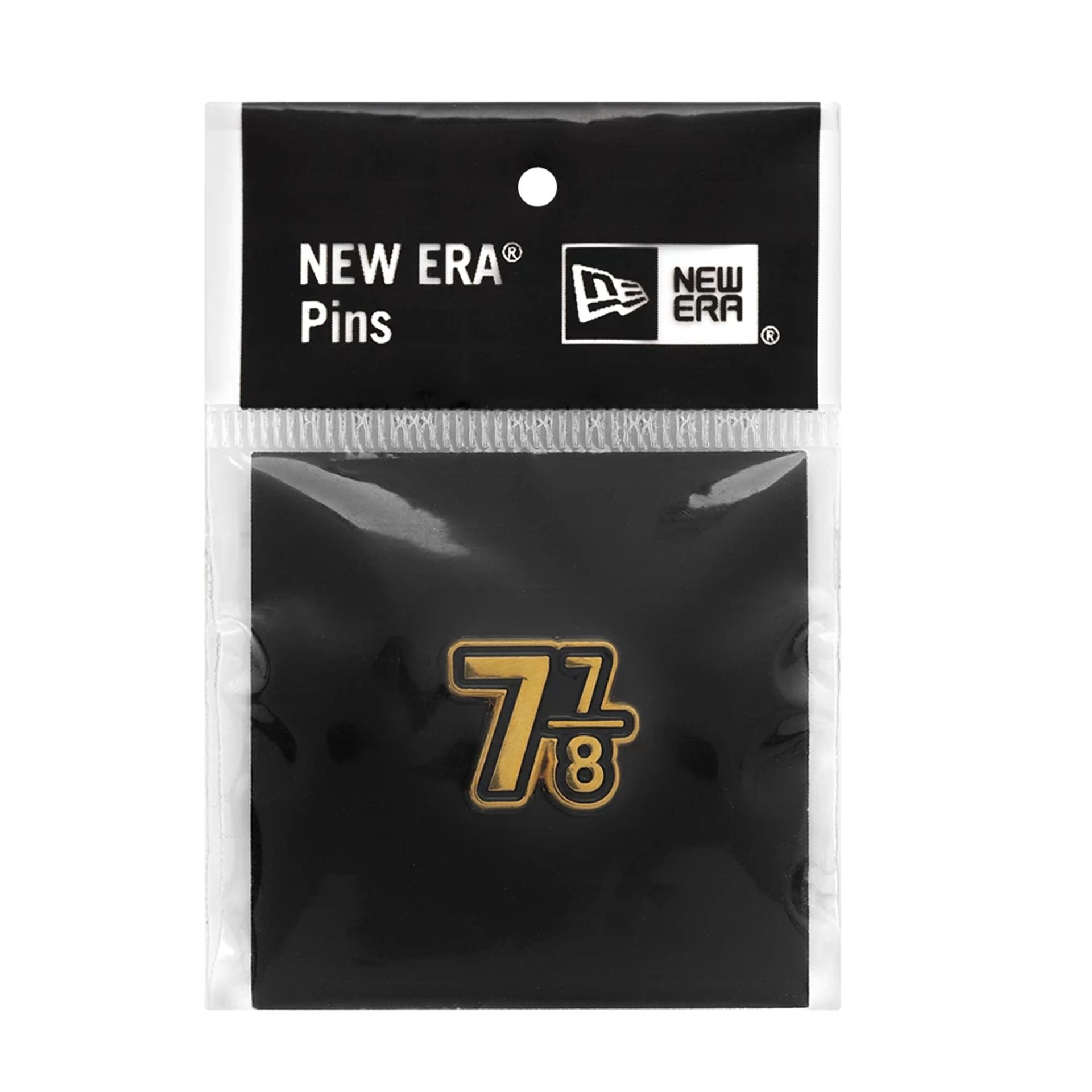 This is a New Era 7 7/8 59FIFTY Day Black Pin Badge 3