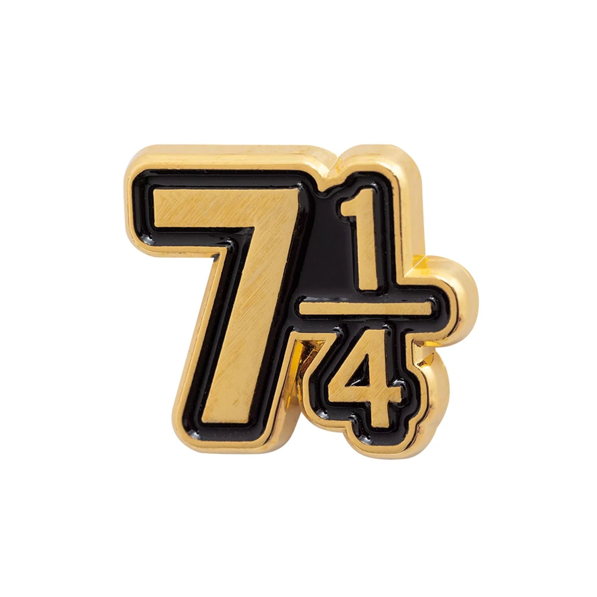 This is a New Era 7 1/4 59FIFTY Day Black Pin Badge 1