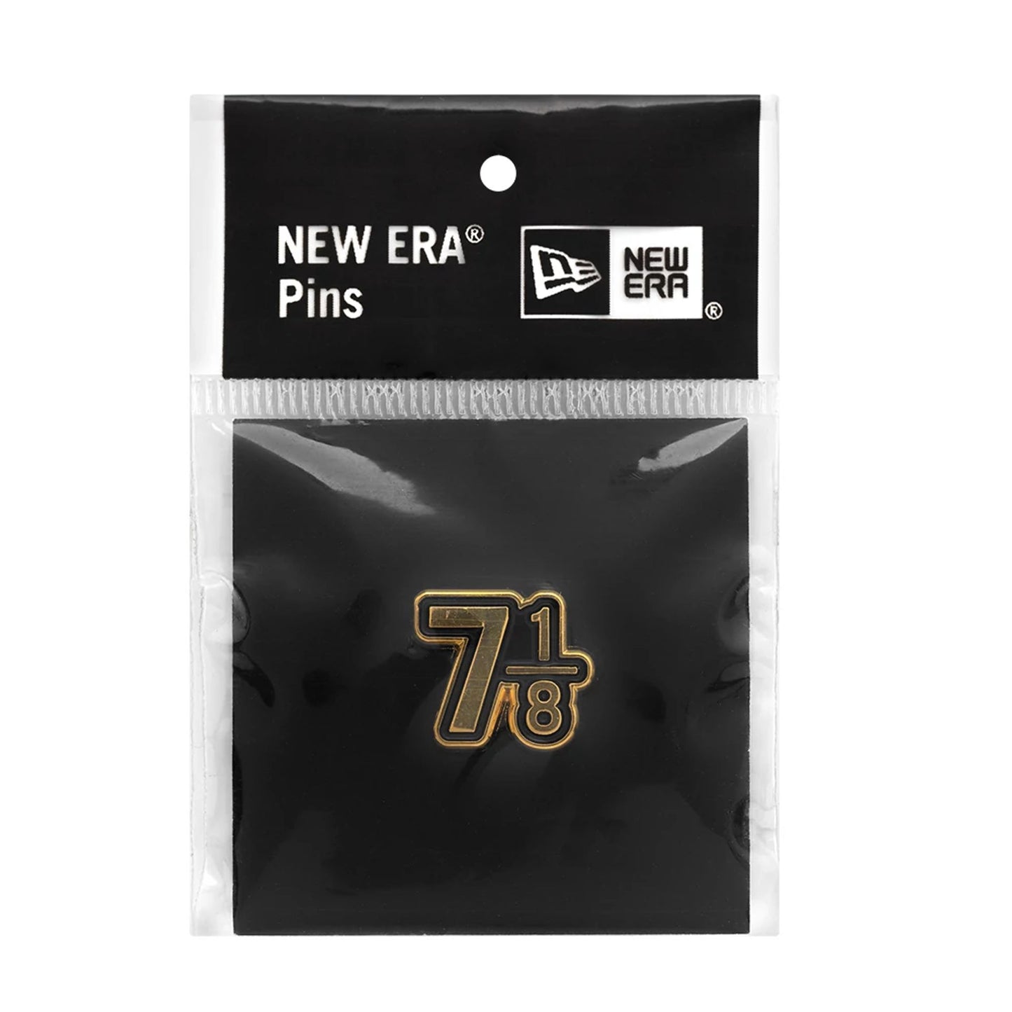 This is a New Era 7 1/8 59FIFTY Day Black Pin Badge 3