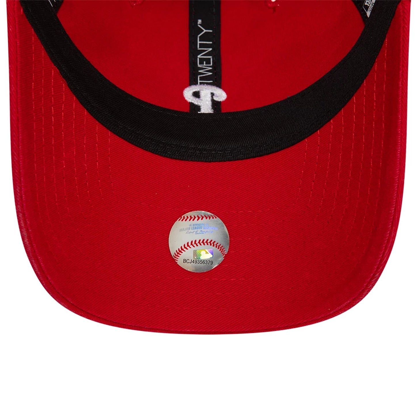 This is a Philadelphia Phillies MLB London Series 2024 Team Red 9TWENTY Adjustable Cap 5