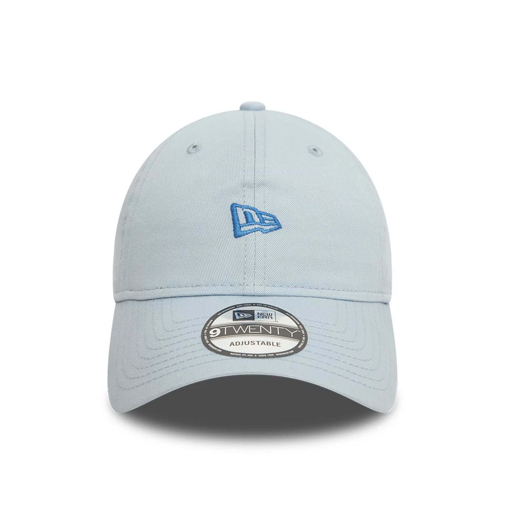 This is a New Era Pastel Washed Blue 9TWENTY Adjustable Cap 3