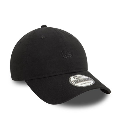 This is a New Era Pastel Washed Black 9TWENTY Adjustable Cap 1