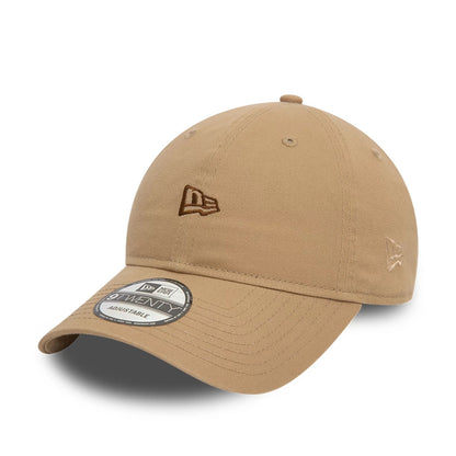 This is a New Era Pastel Washed Light Brown 9TWENTY Adjustable Cap 6