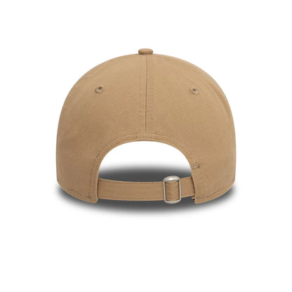 This is a New Era Pastel Washed Light Brown 9TWENTY Adjustable Cap 4