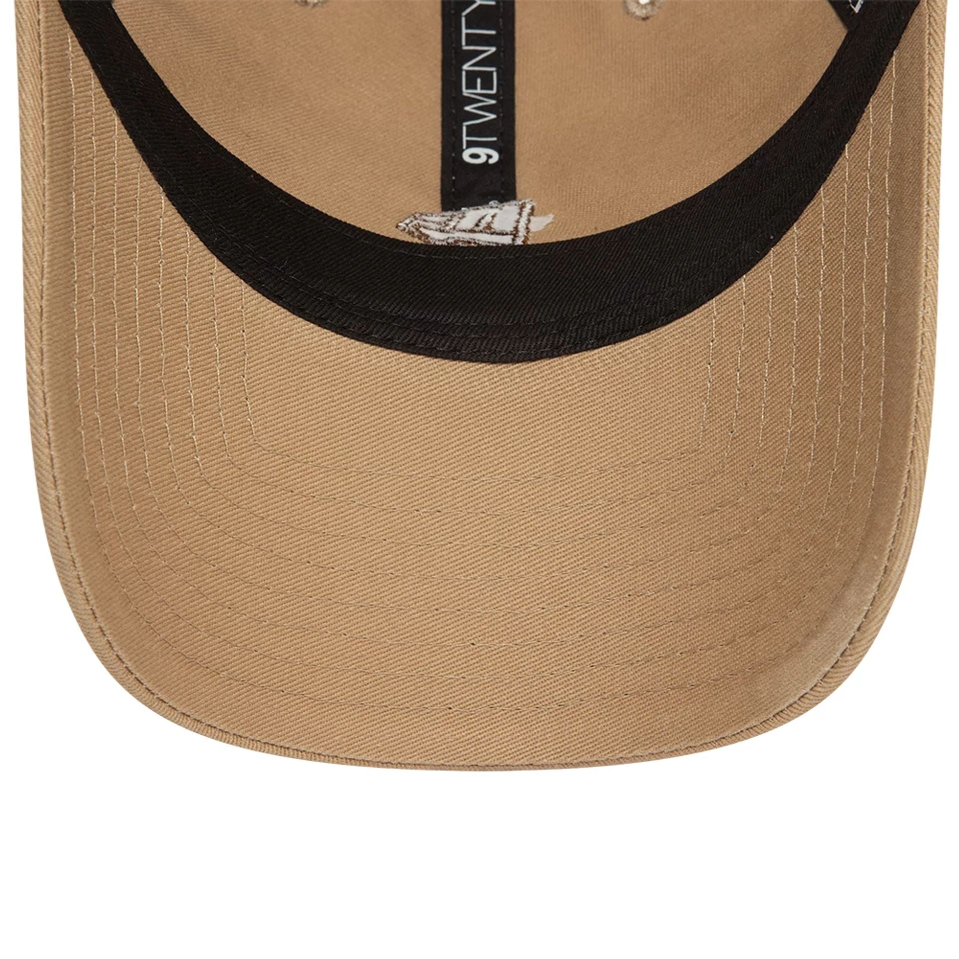 This is a New Era Pastel Washed Light Brown 9TWENTY Adjustable Cap 2