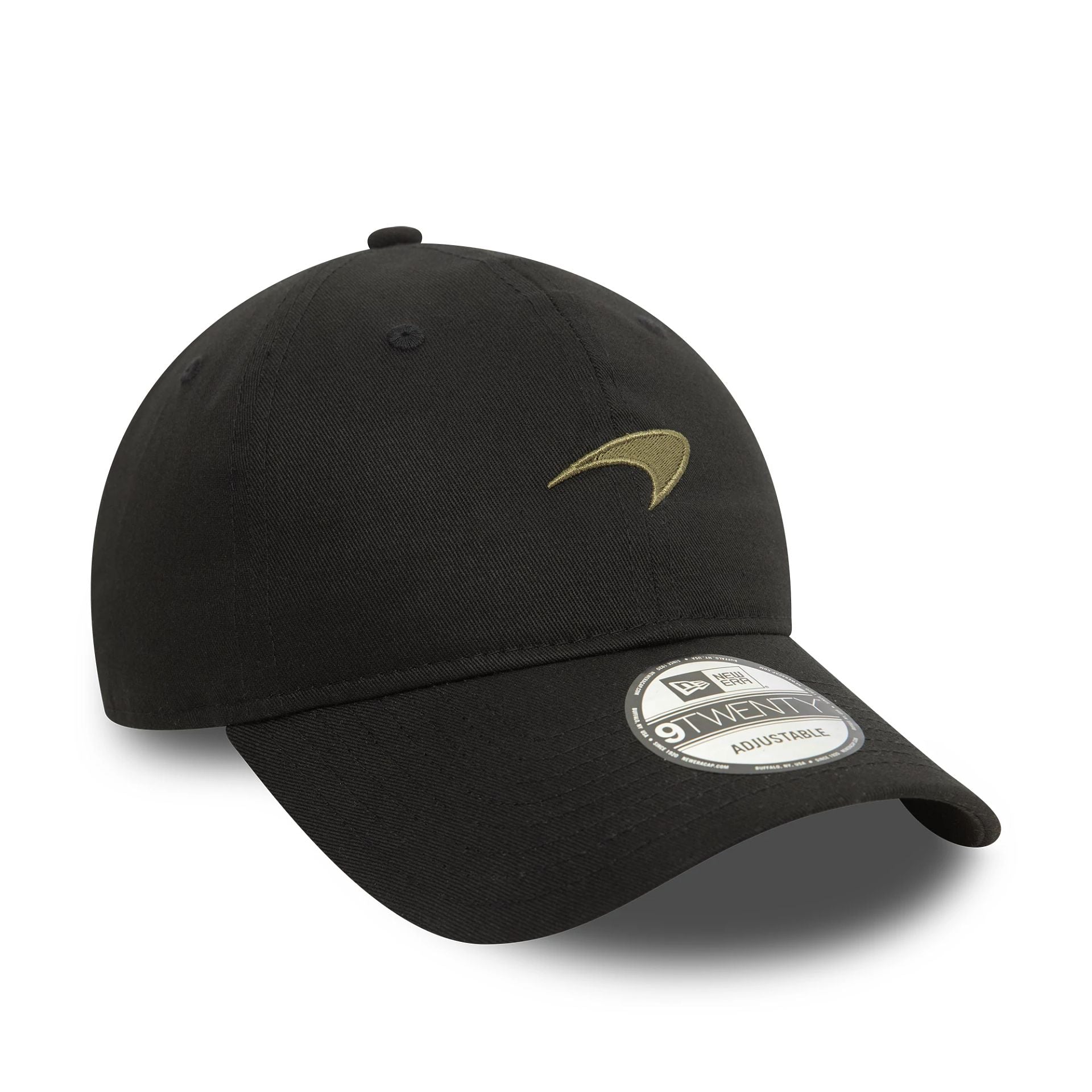 This is a McLaren Racing Seasonal Black 9TWENTY Adjustable Cap 2