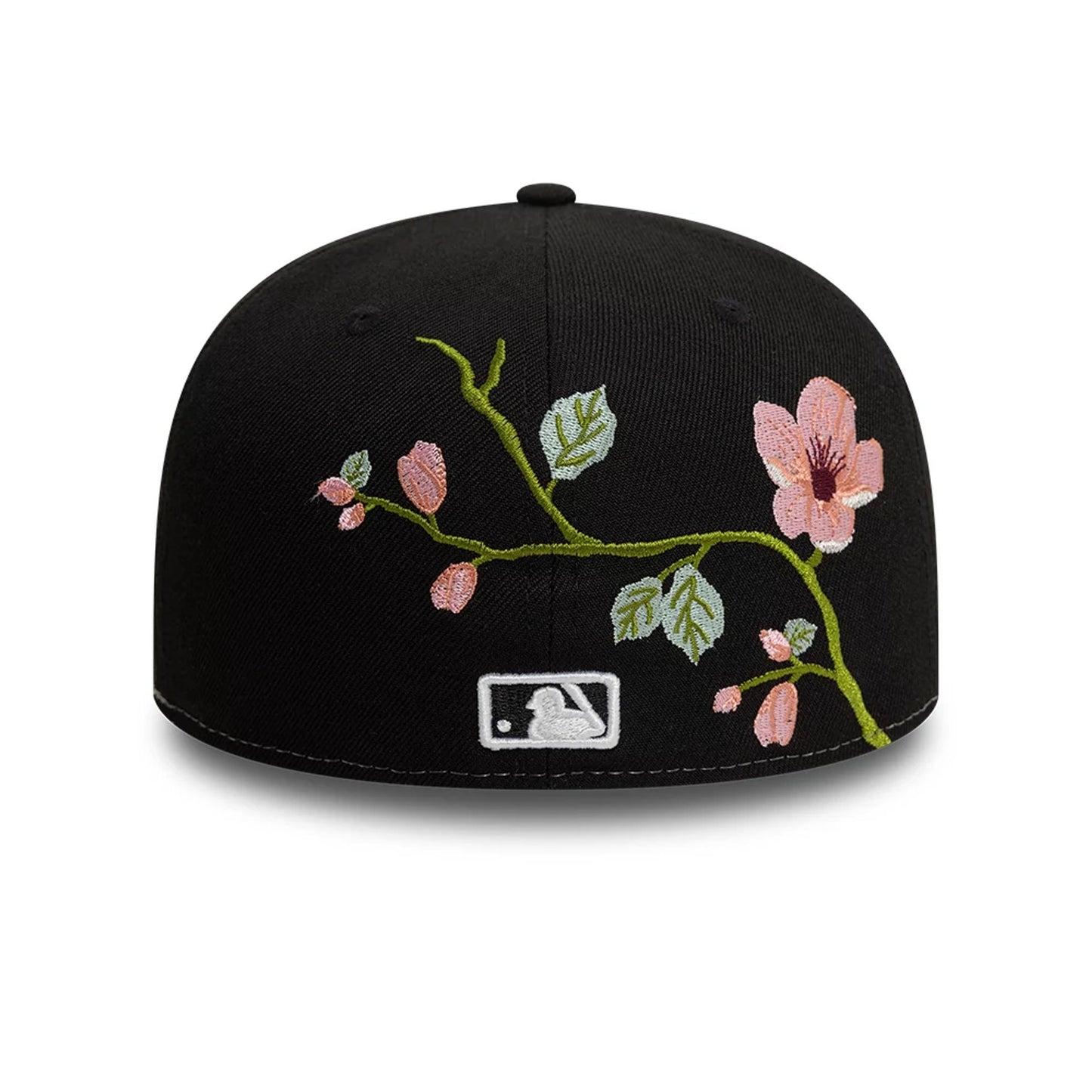 This is a Chicago White Sox MLB Floral Black 59FIFTY Fitted Cap 5