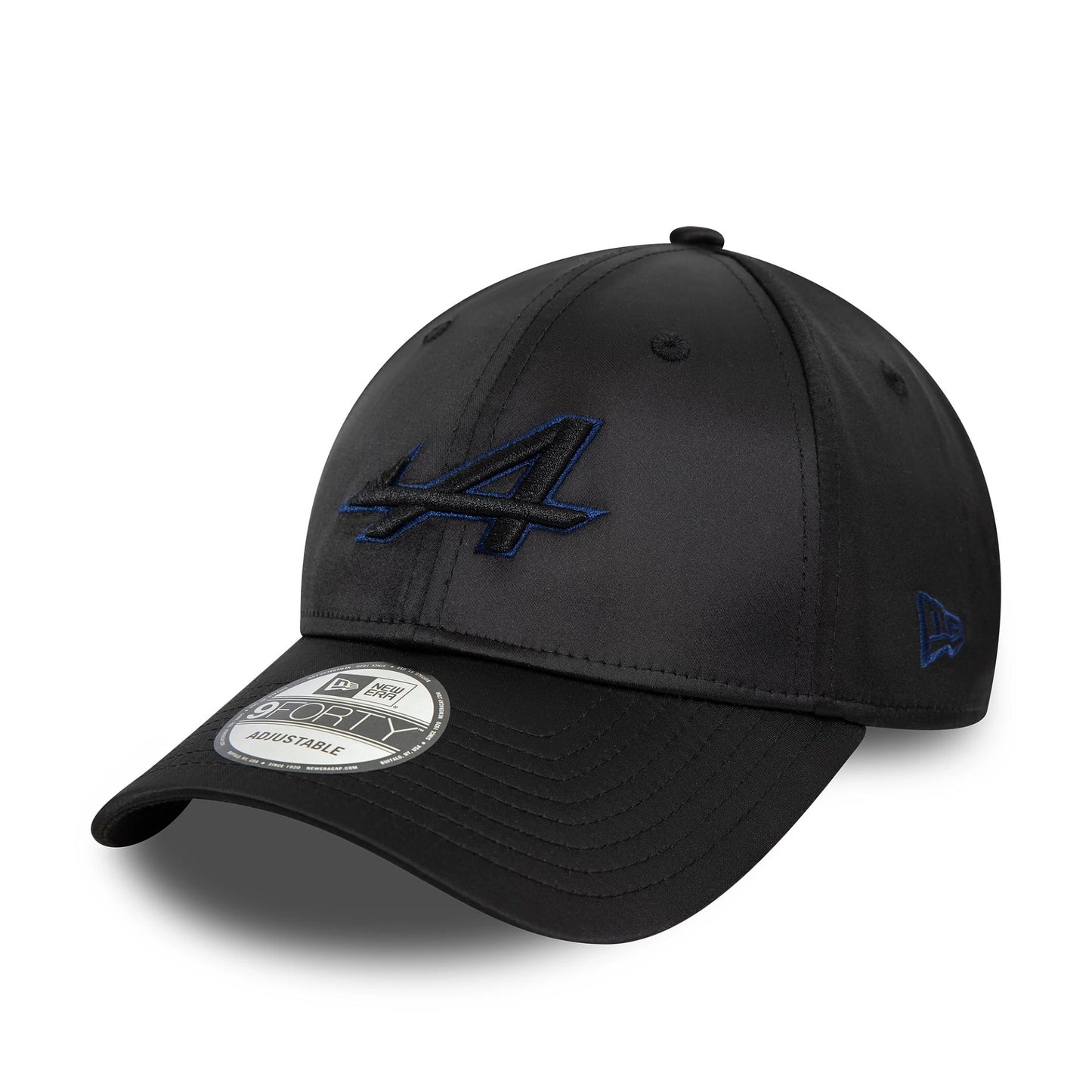 This is a Alpine Racing A290 Beta Satin Black 9FORTY Adjustable Cap 1