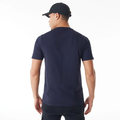 The Male model is wearing New York Yankees MLB Graphic Navy T-Shirt 3