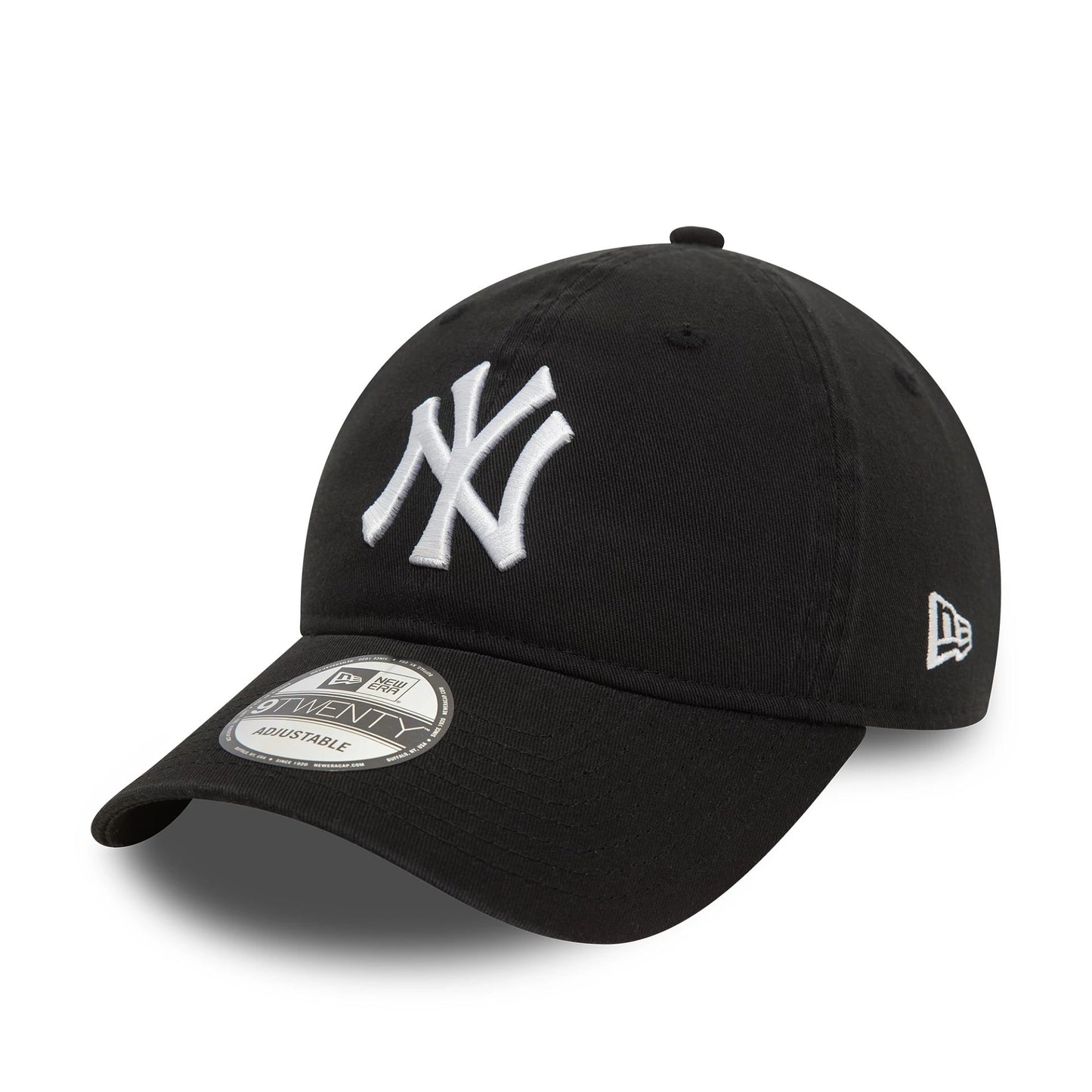 This is a New York Yankees Washed Black 9TWENTY Adjustable Cap 1