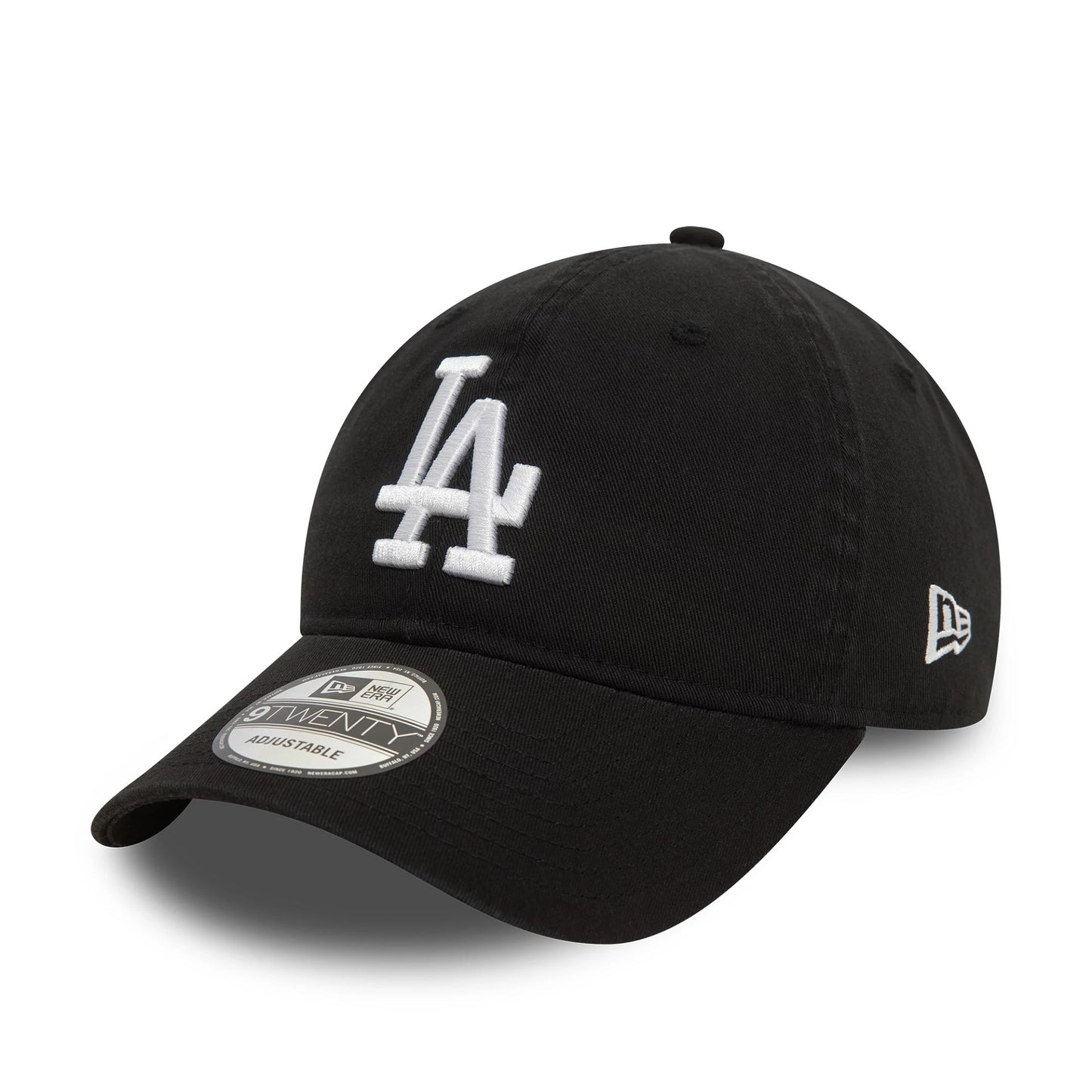 This is a LA Dodgers Washed Black 9TWENTY Adjustable Cap 1