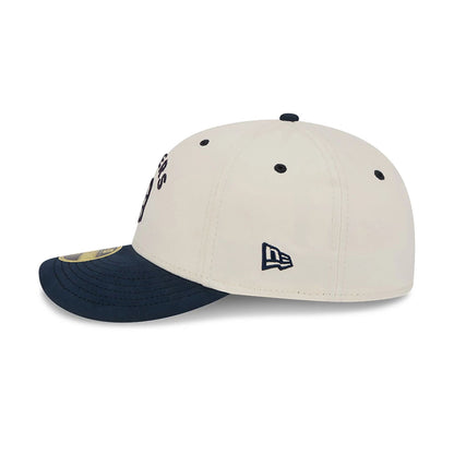 This is a Detroit Tigers Vintage Stack White Low Profile 59FIFTY Fitted Cap 7