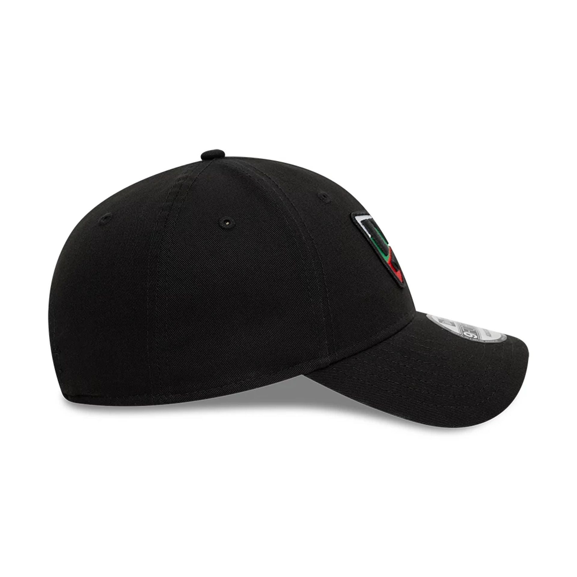 This is a New Era Bulgarian Country Flag Infill Black 9FORTY Adjustable Cap 2