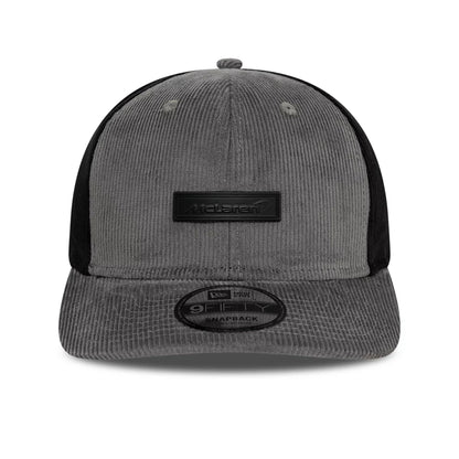 This is a McLaren Automotive Motorsports Cord Dark Grey 9FIFTY Snapback Cap 2