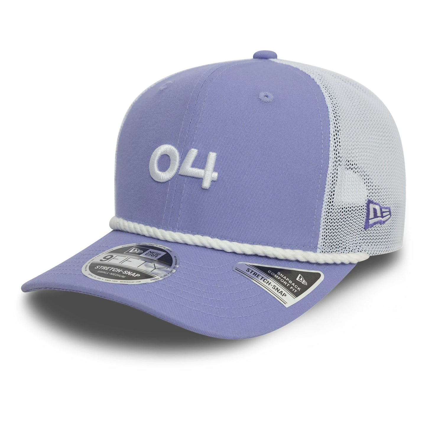 This is a Lando Norris McLaren Racing Motorsports Purple 9FIFTY Stretch Snap Cap 1