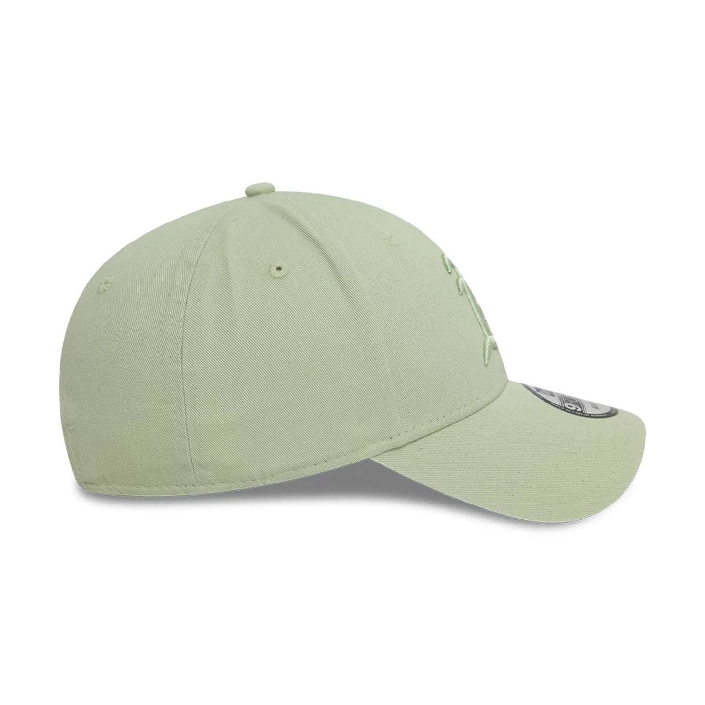 This is a Oakland Athletics MLB Washed Pastel Pastel Green 9FORTY Adjustable Cap 4