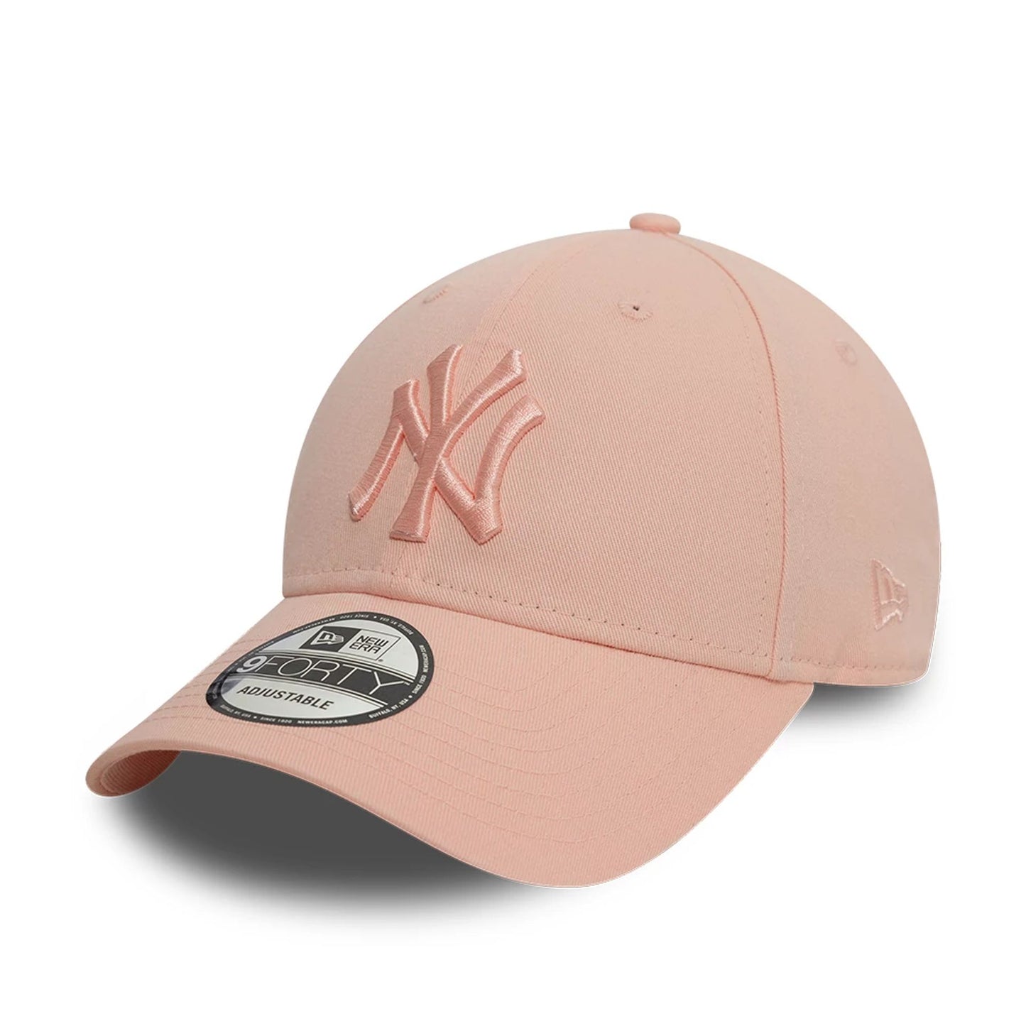 This is a New York Yankees MLB Washed Pastel Pastel Pink 9FORTY Adjustable Cap 1