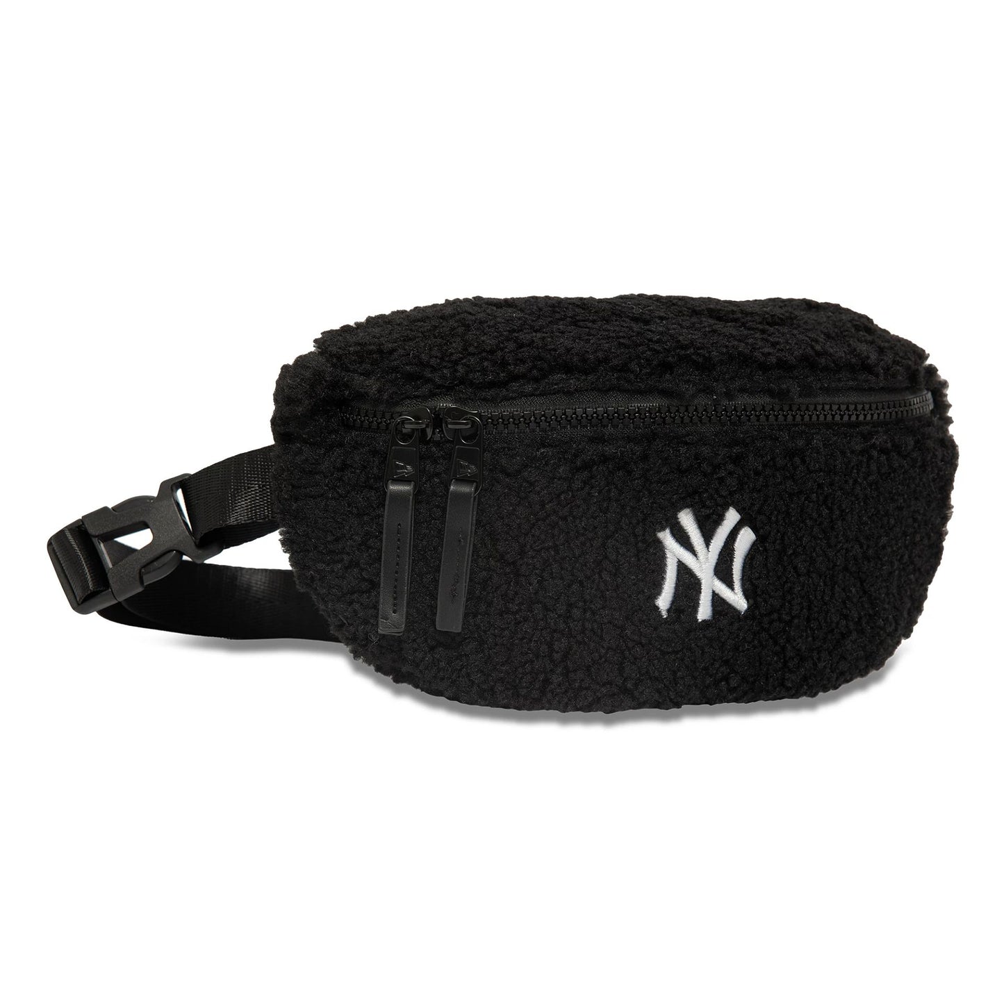 This is a New York Yankees Borg Black Mini Waist Bag 3