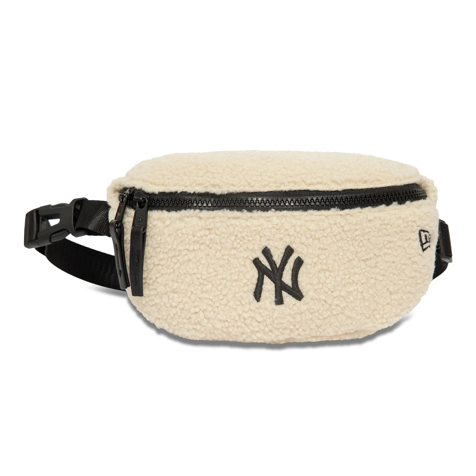 This is a New York Yankees Borg Cream Mini Waist Bag 2