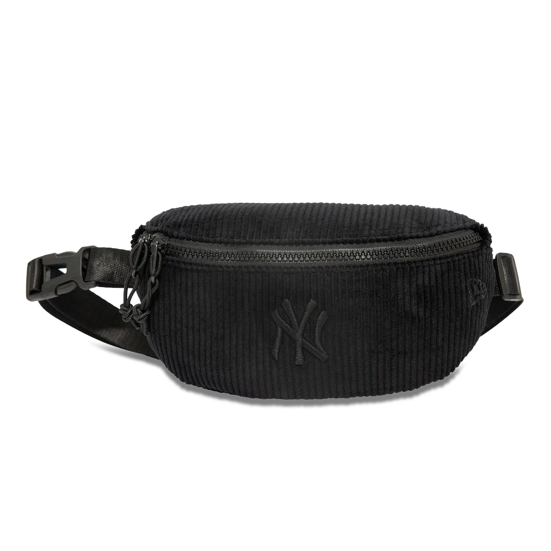 This is a New York Yankees Tonal Cord Black Waist Bag 2