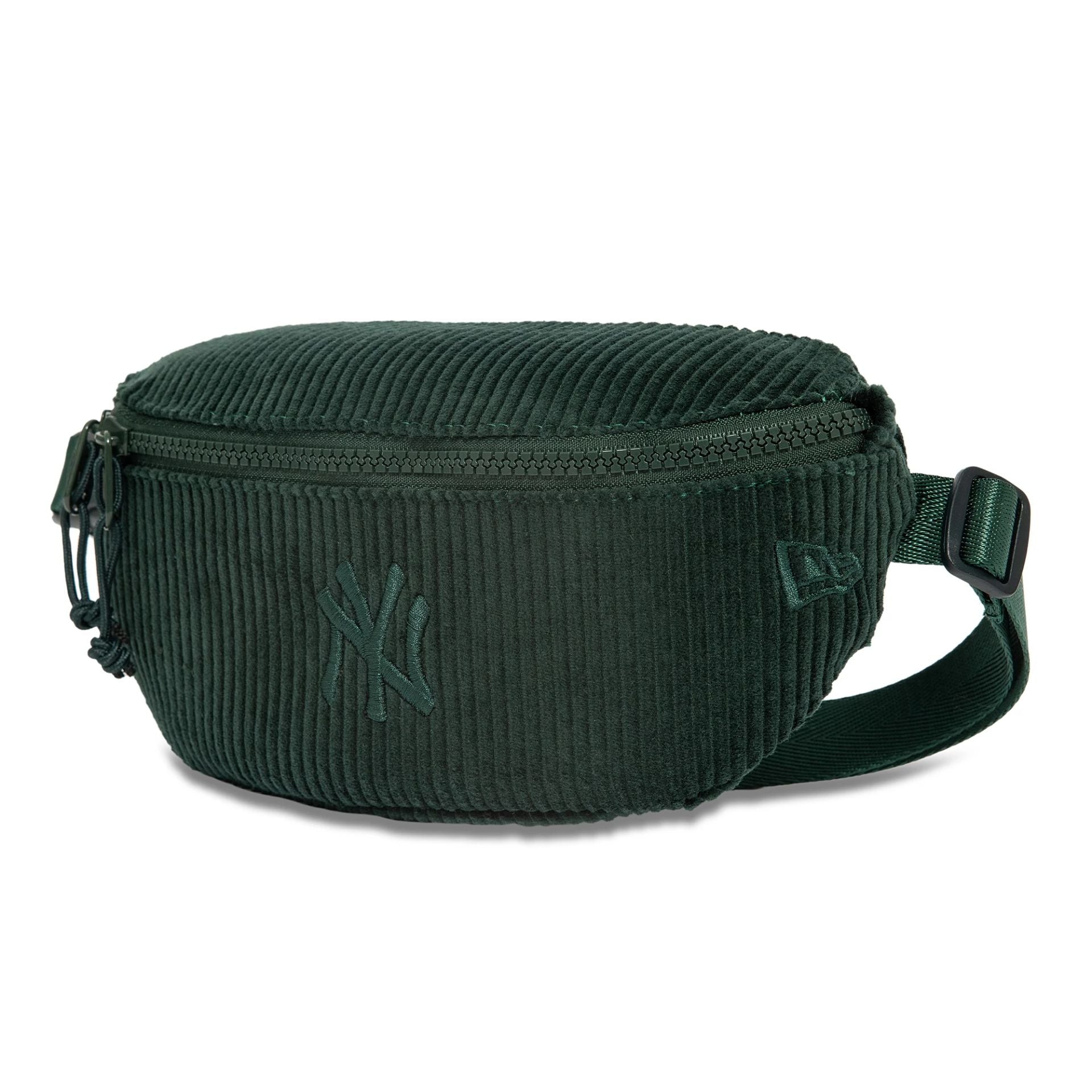 This is a New York Yankees Tonal Cord Dark Green Waist Bag 1