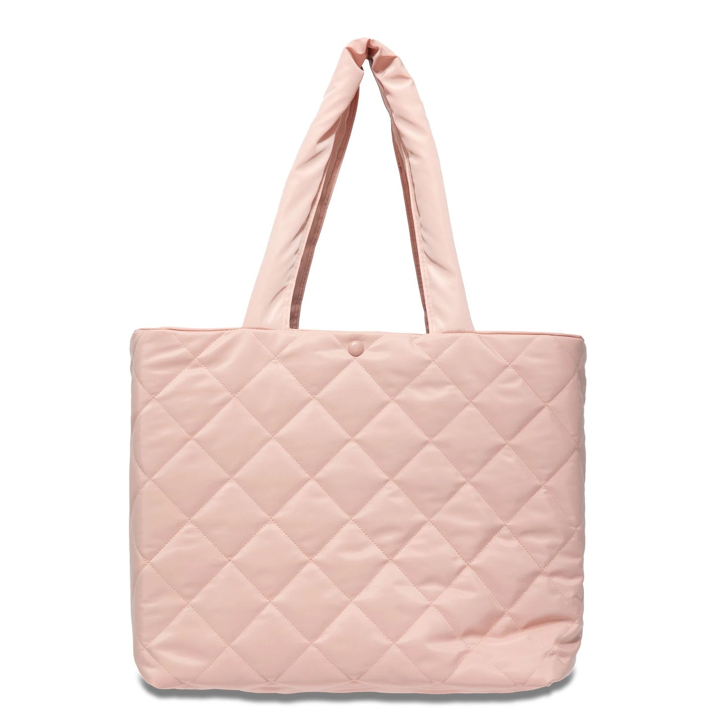 This is a New York Yankees Quilted Pastel Pink Tote Bag 4