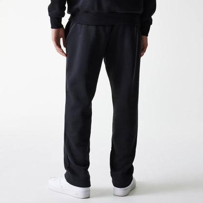 The Male model is wearing  New Era Black Straight Leg Joggers  5