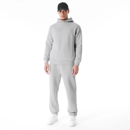 The Male model is wearing  New Era Grey Straight Leg Joggers  4