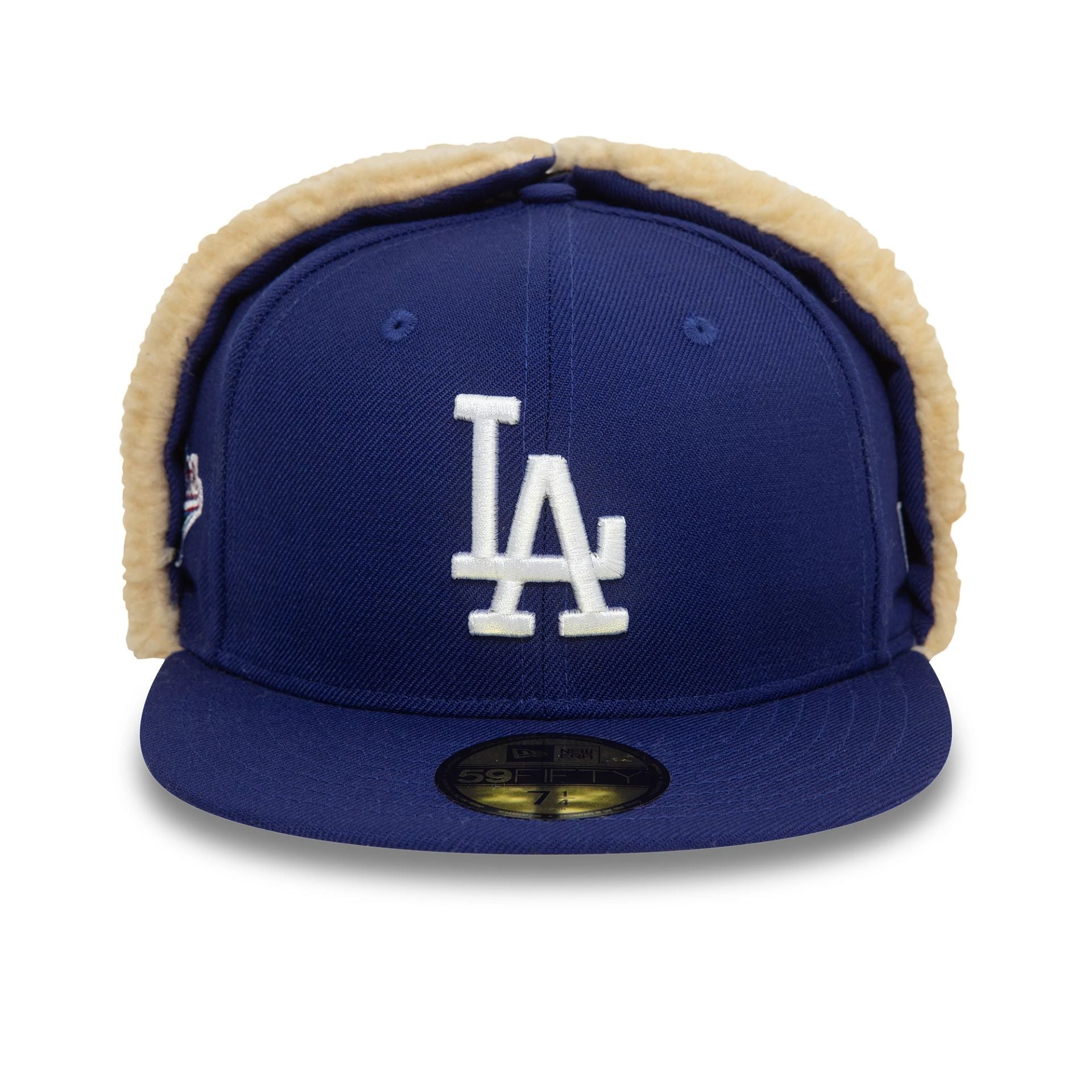 This is a LA Dodgers Image Blue Dogear 59FIFTY Fitted Cap 6