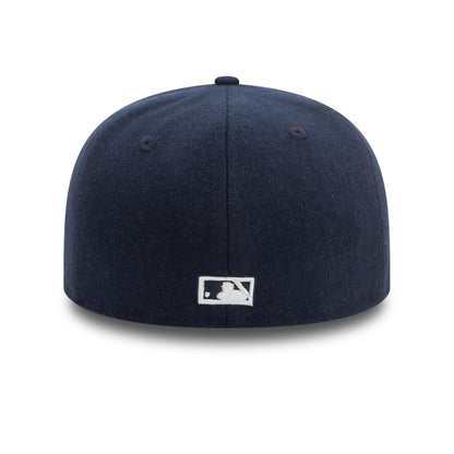 This is a New York Yankees MLB Cooperstown Script Navy Retro Crown 59FIFTY Fitted Cap 5