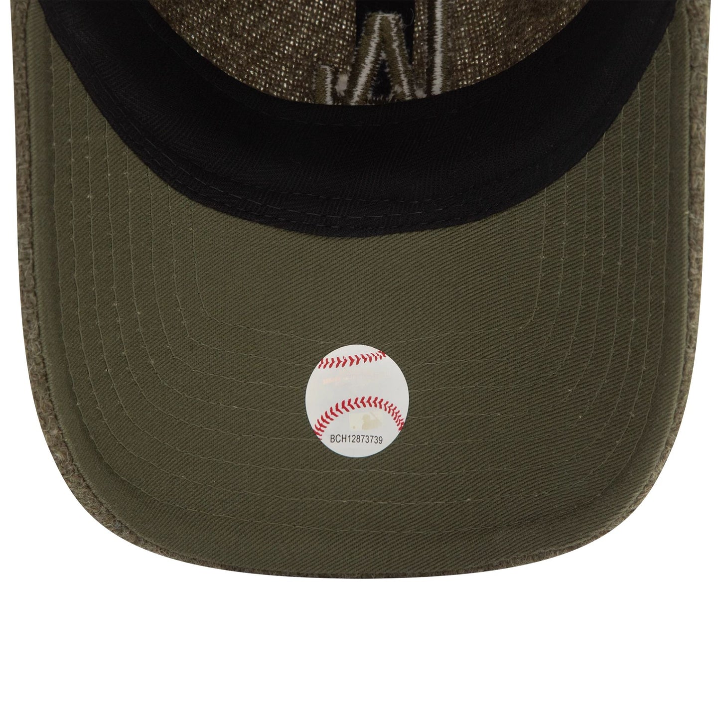 This is a LA Dodgers Image Harris Tweed® Dark Green 9TWENTY Adjustable Cap 5