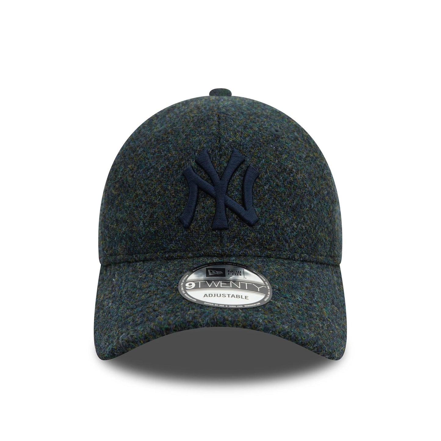 This is a New York Yankees Image Harris Tweed® Navy 9TWENTY Adjustable Cap 2