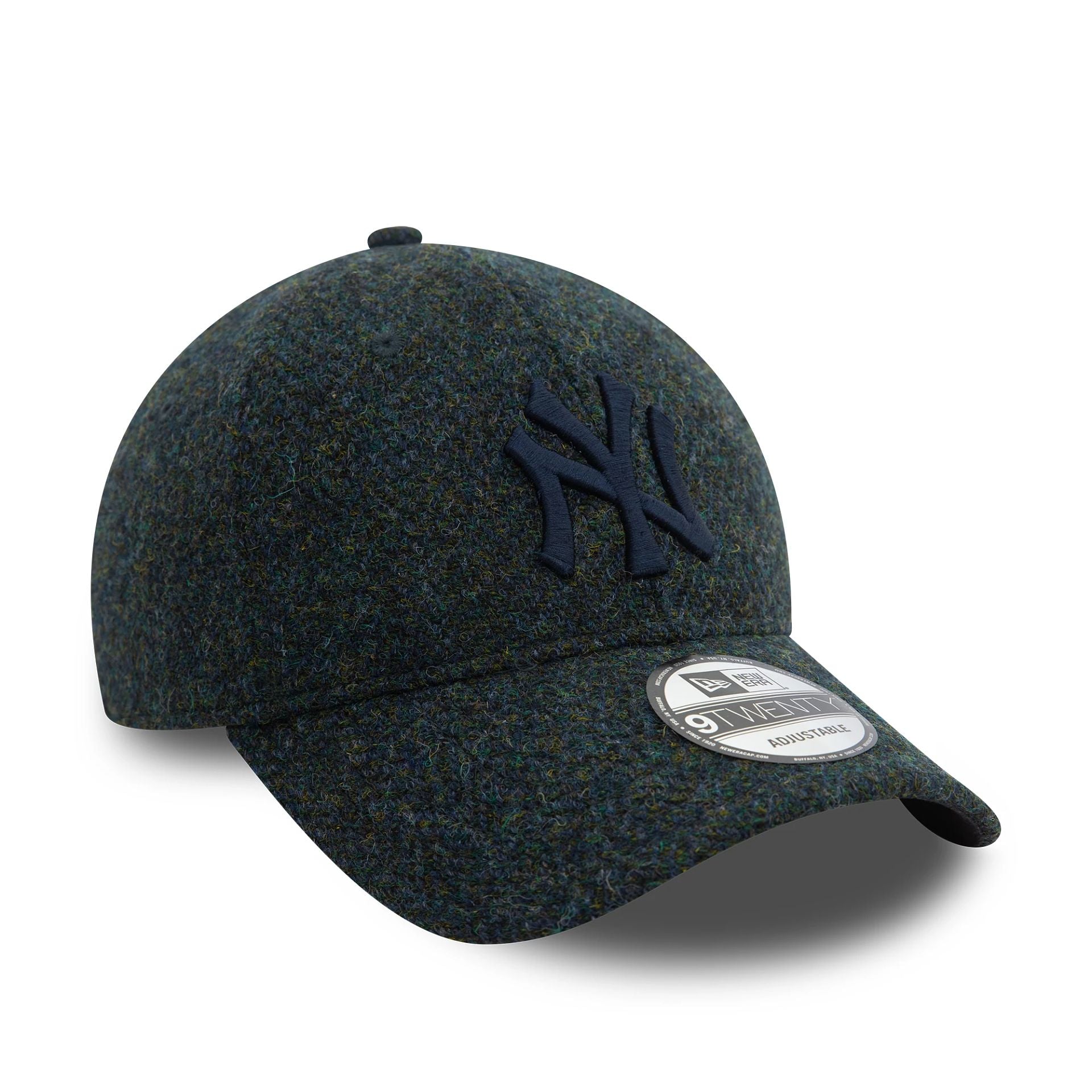 This is a New York Yankees Image Harris Tweed® Navy 9TWENTY Adjustable Cap 3