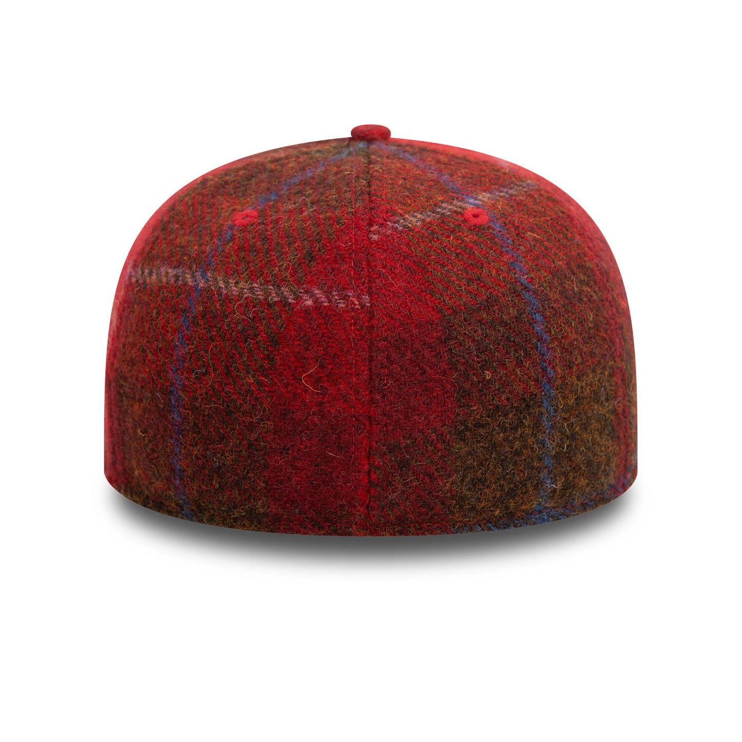 This is a New Era Image Harris Tweed® Dark Red Retro Crown 59FIFTY Fitted Cap 4