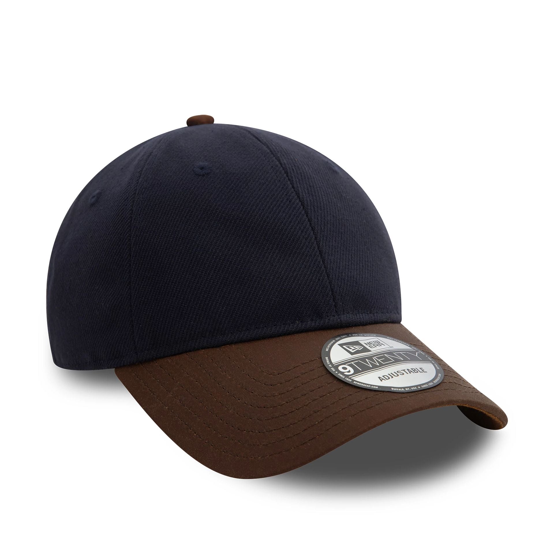 This is a  New Era Image Heavy Twill Navy 9TWENTY Adjustable Cap 4