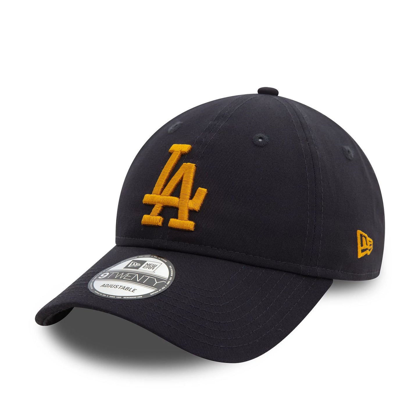 This is a LA Dodgers League Essential Navy 9TWENTY Adjustable Cap 1