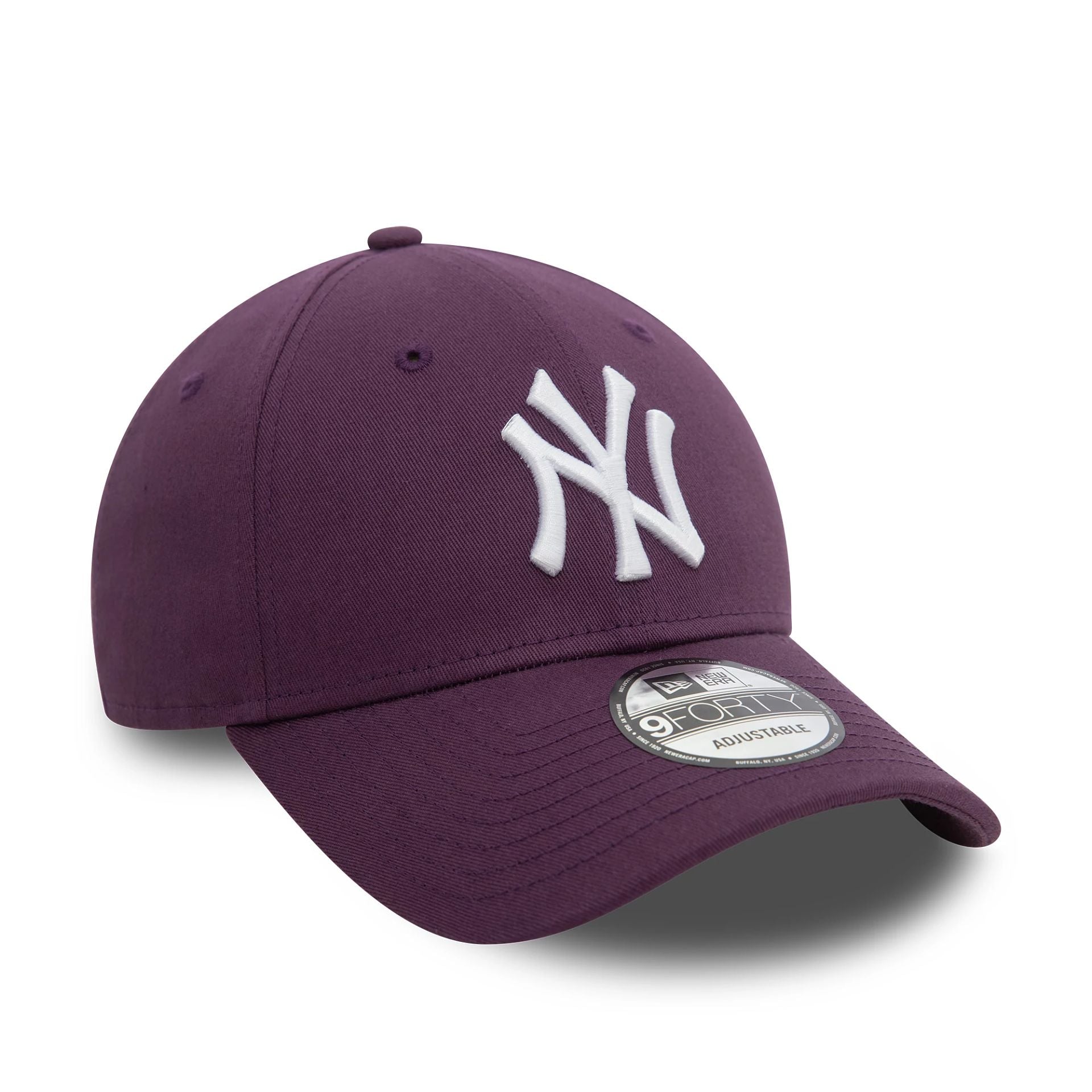 This is a New York Yankees League Essential Dark Purple 9FORTY Adjustable Cap 3