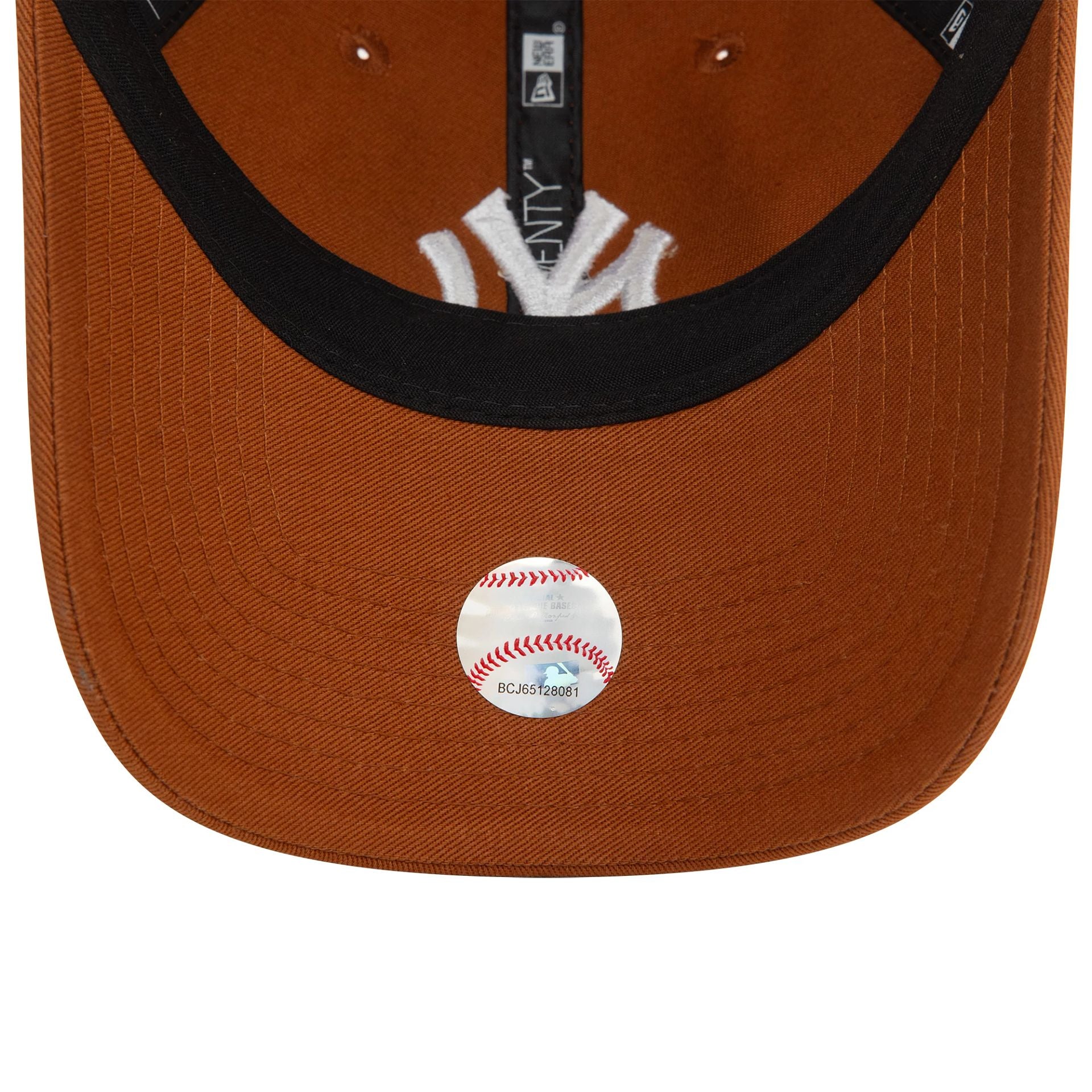 This is a New York Yankees League Essential Brown 9TWENTY Adjustable Cap 5