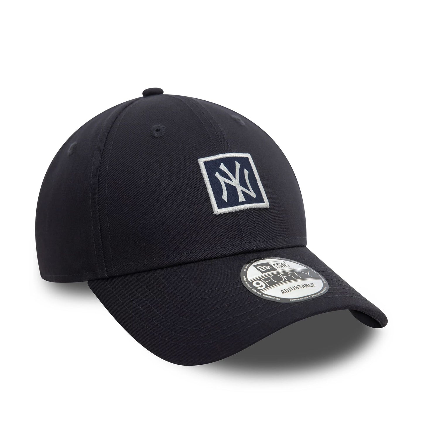 This is a New York Yankees Metallic Patch Navy 9FORTY Adjustable Cap 3