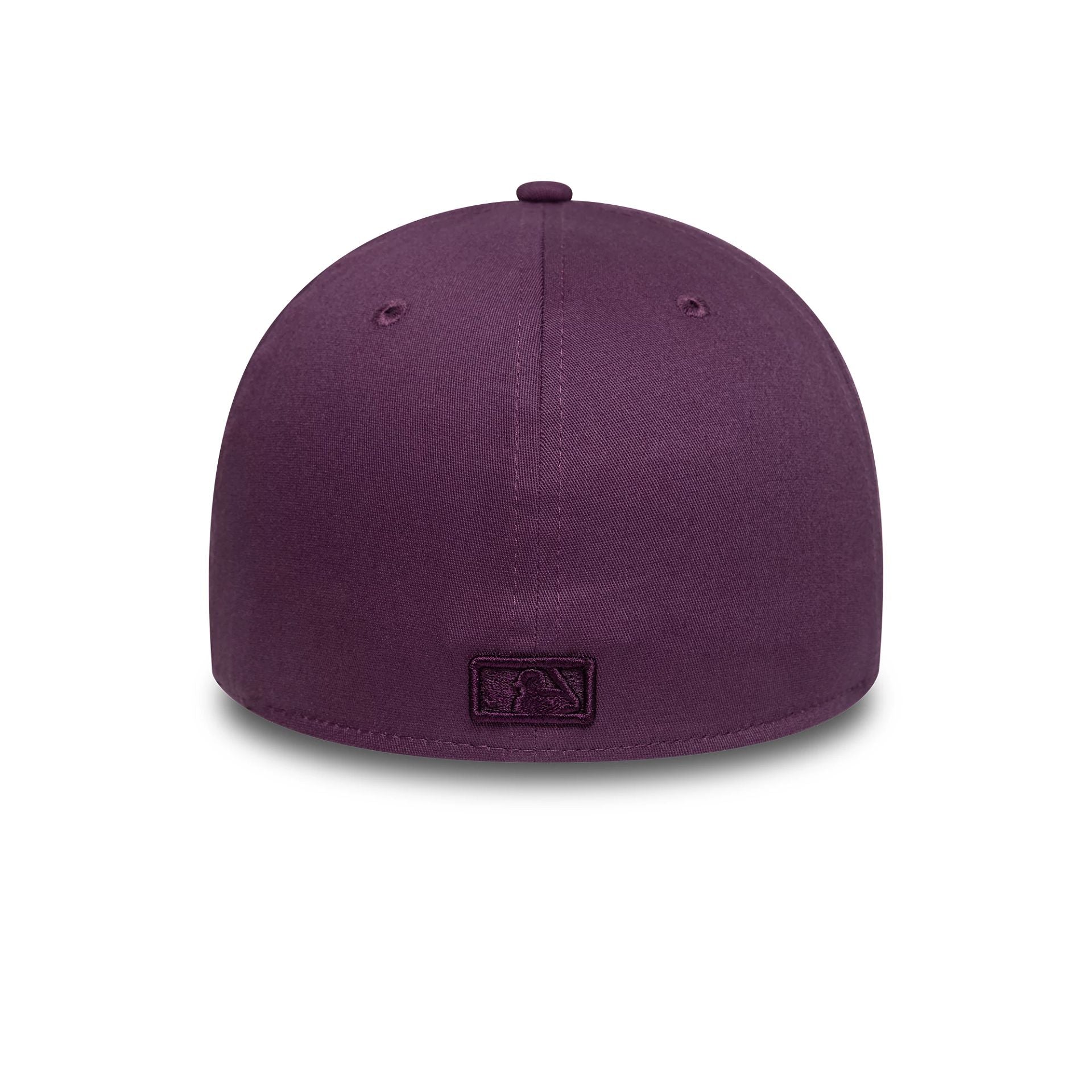 This is a New York Yankees League Essential Dark Purple 39THIRTY Stretch Fit Cap 4