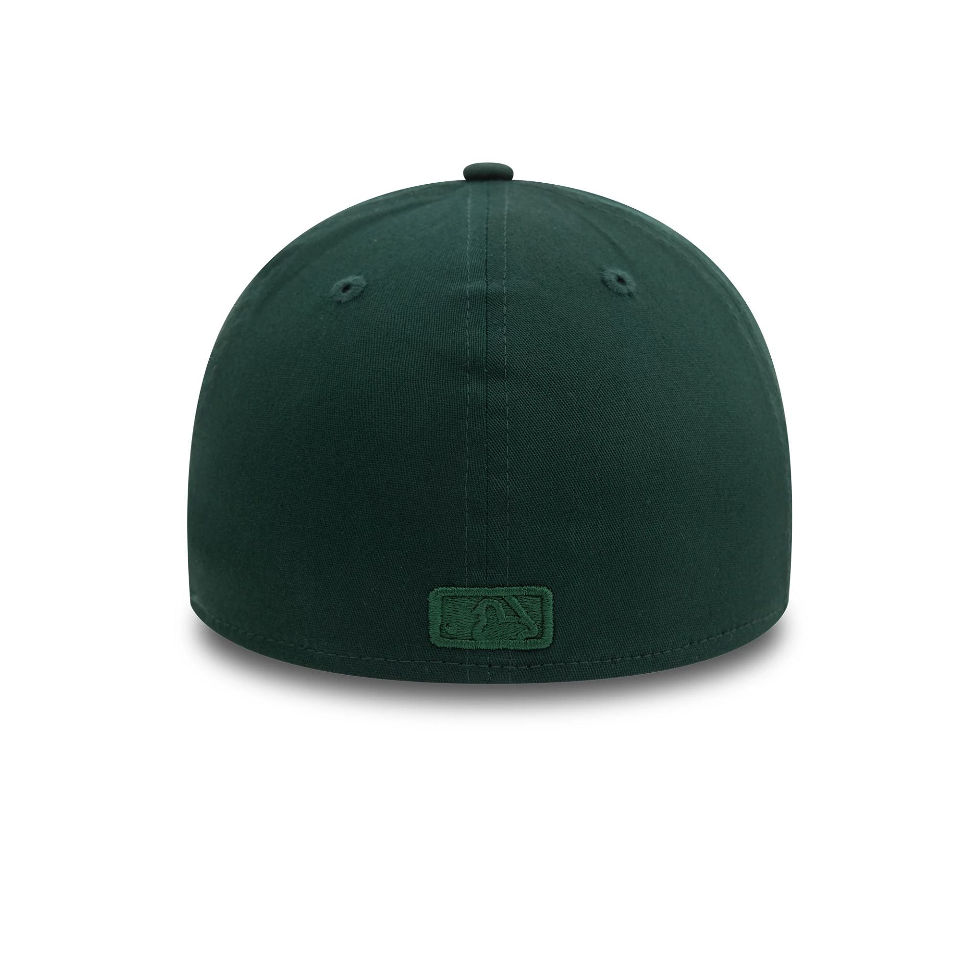 This is a New York Yankees League Essential Dark Green 39THIRTY Stretch Fit Cap 5